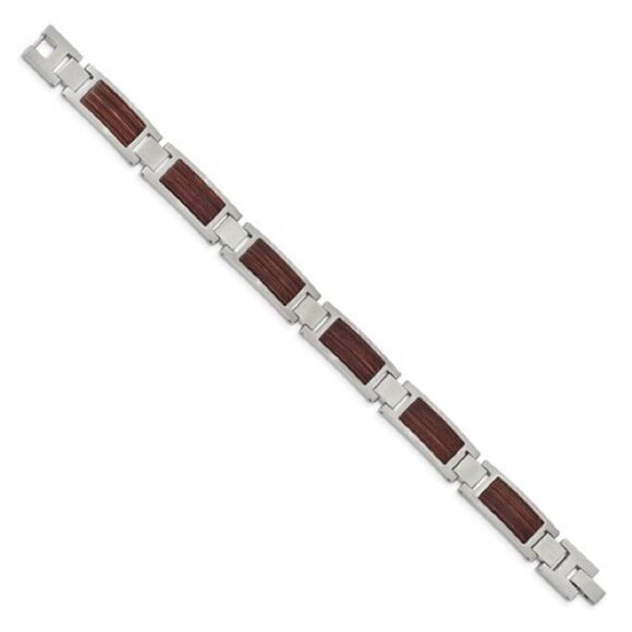 Chisel Stainless Steel Men’s Bracelet - Picture 1 of 4